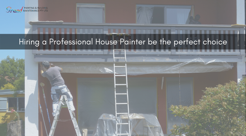 Hiring a Professional House Painter be the perfect choice